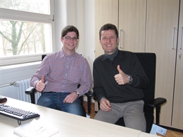 Dr.-Ing. Ralf Stopp und Sebastian Ruoff